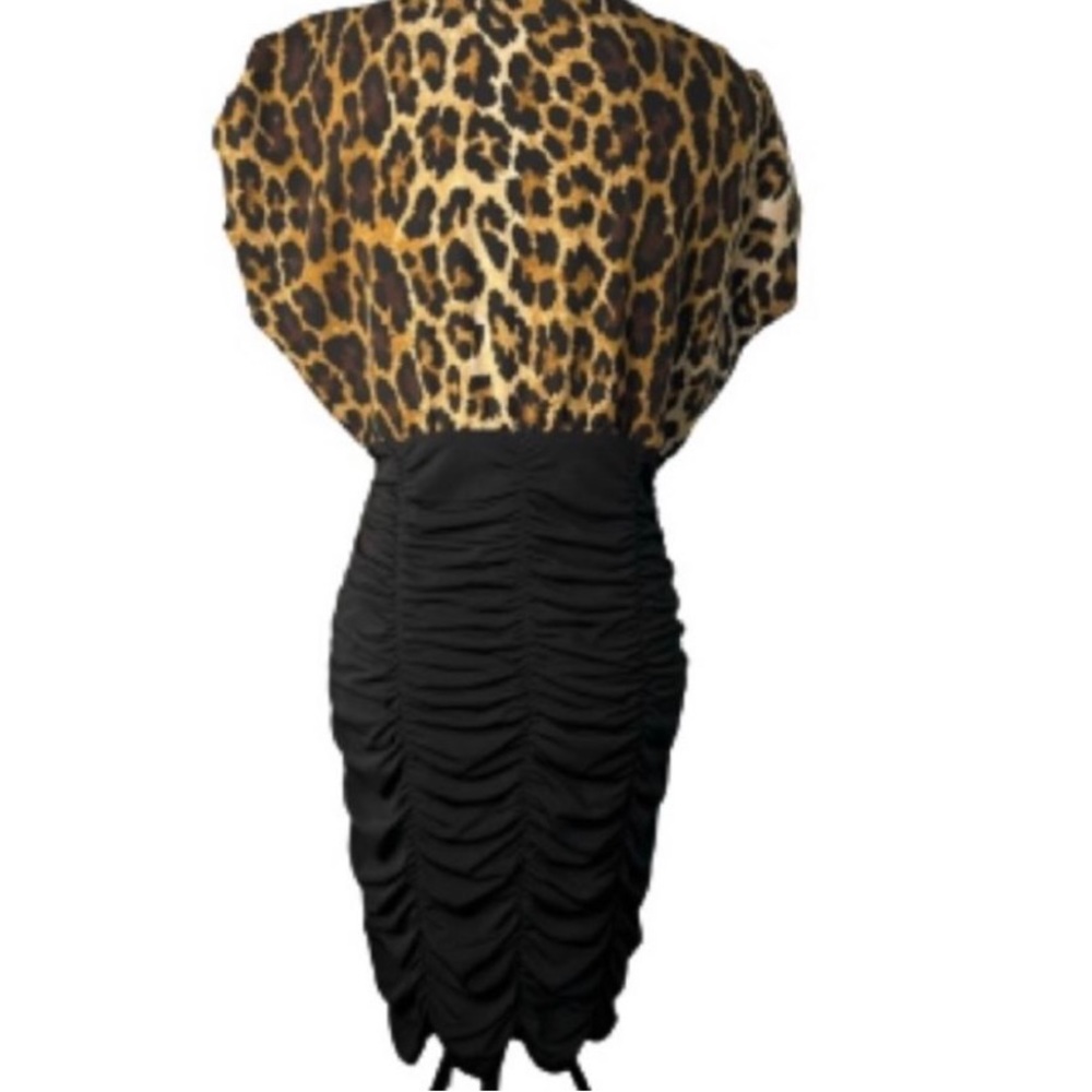 Animal Print Dress - Picture 2 of 3